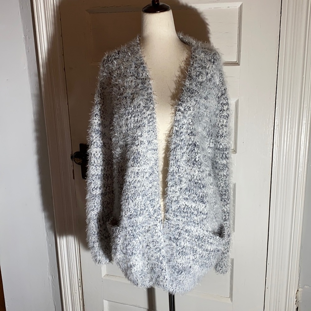 Anthropologie Peyton primrose eyelash cardigan small